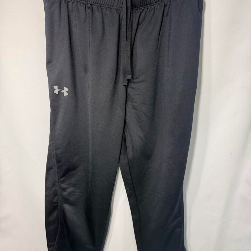 Under-armour Men's Black and Grey Joggers-tracksuits